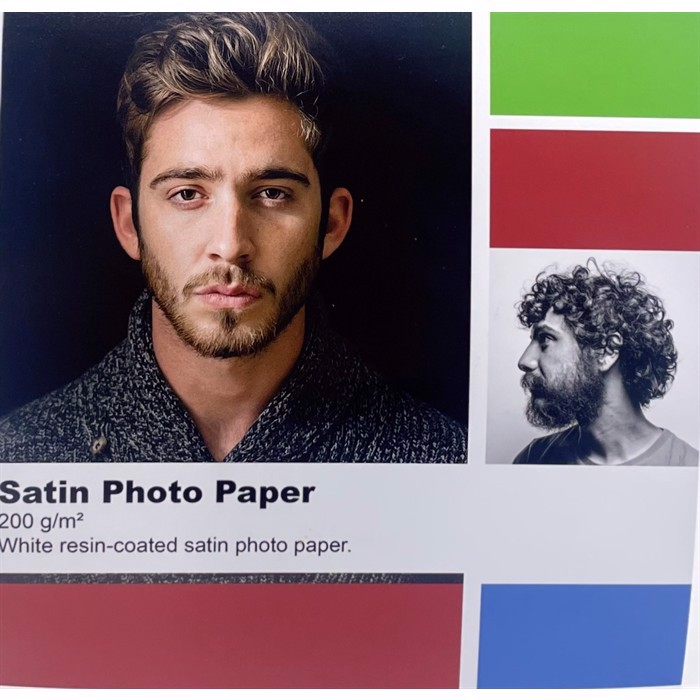 Satin Photo Paper 200 grammo